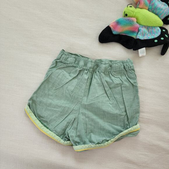 Vintage Green Lightweight Shorts 4t - Picture 7 of 7